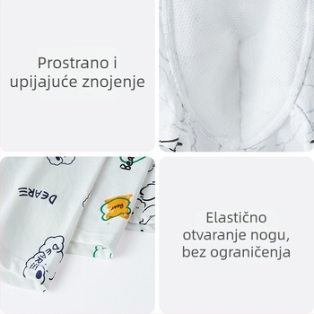 Muške bokserice od pamuka, dišuće, srednje visine struka, pletene, cvjetni uzorak.