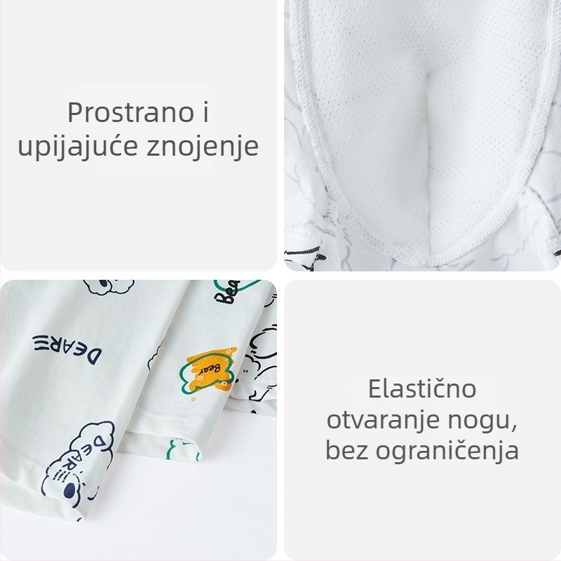 Muške bokserice od pamuka, dišuće, srednje visine struka, pletene, cvjetni uzorak.
