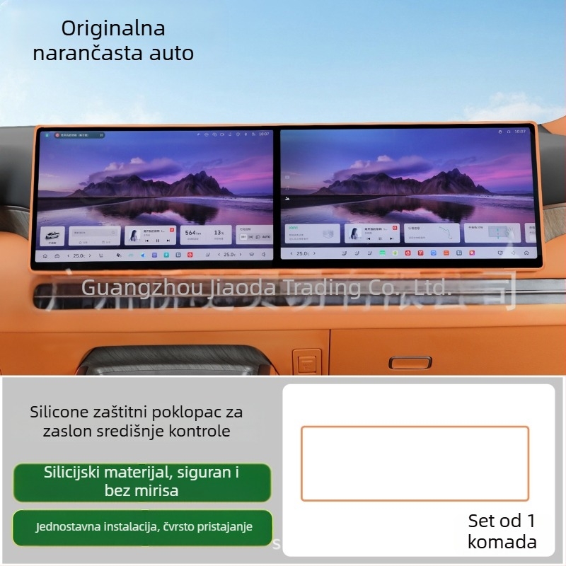 Silikonski zaštitni pokrov zaslona s unutarnjim ublažnim trakama za modele 7/8/9; tisk loga nije moguć; bez prilagođavanja; pogodno za promocije i poklone.