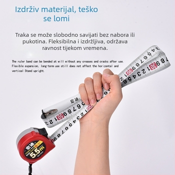 Hongdi X04 mjerna traka – 0-10 m, metrički format