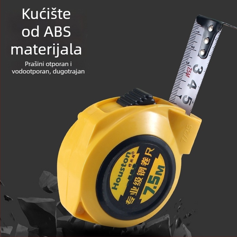 Soxton automatski zaključavajuća čelična mjeračka traka – teška konstrukcija, debela traka, za kućnu stolariju