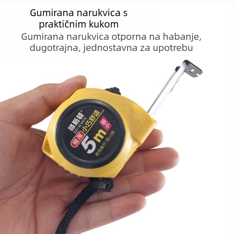 Soxton automatski zaključavajuća čelična mjeračka traka – teška konstrukcija, debela traka, za kućnu stolariju