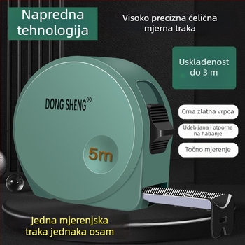 Dongsheng čelična mjeračka traka – visoka preciznost, otpornost na pad, otpornost na habanje, čvrsto kućište