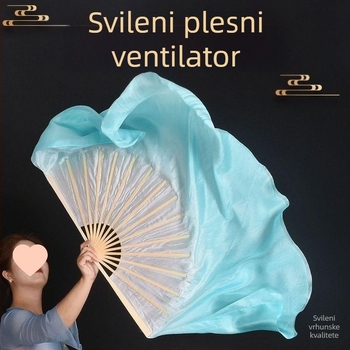 Svileni plesni fan Yangko – Jiaozhou stil, kvadratni i klasični ples, ljeto 2021 izdanje