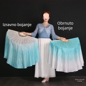 Svileni plesni fan Yangko – Jiaozhou stil, kvadratni i klasični ples, ljeto 2021 izdanje