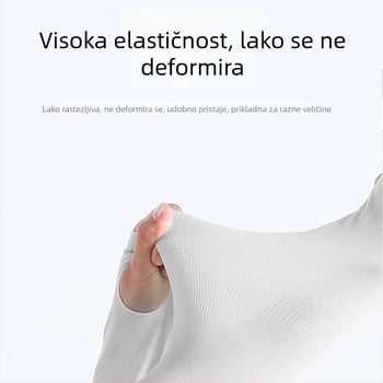 Novi Ice Silk rukav za podlakticu s prilagođenim logotipom, za vanjsku upotrebu, prozračna UV zaštita za timske sportove