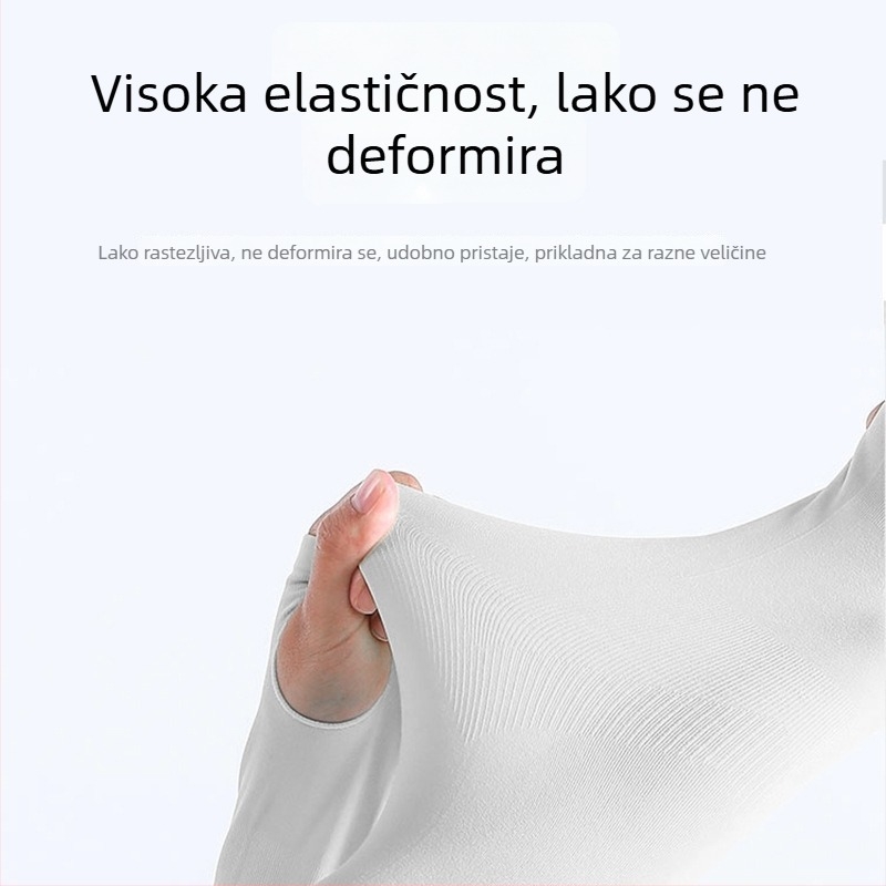 Novi Ice Silk rukav za podlakticu s prilagođenim logotipom, za vanjsku upotrebu, prozračna UV zaštita za timske sportove