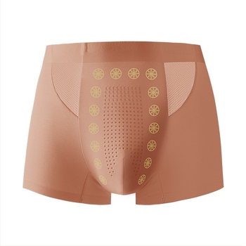 Muške bokserice od Lyocell-pamuka, antibakterijske, prozračne, s podlogom od viskoze