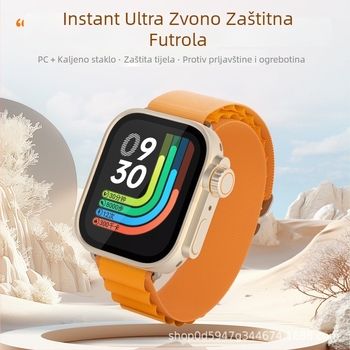 Zaštitni kućište za Huawei Fit4/Fit4 Pro uz trenutnu pretvorbu u Ultra2; Materijal: PC + tvrdi film; Kompatibilni modeli: Huawei Fit4/Fit4 Pro; Težina: 4 g