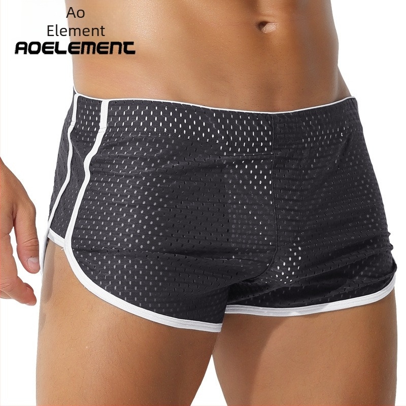 Muške Ice Silk bokserice, srednja struka, jednobojne, pletene, 80-90% poliester, podstava prepona od spandeksa, sportske gaće