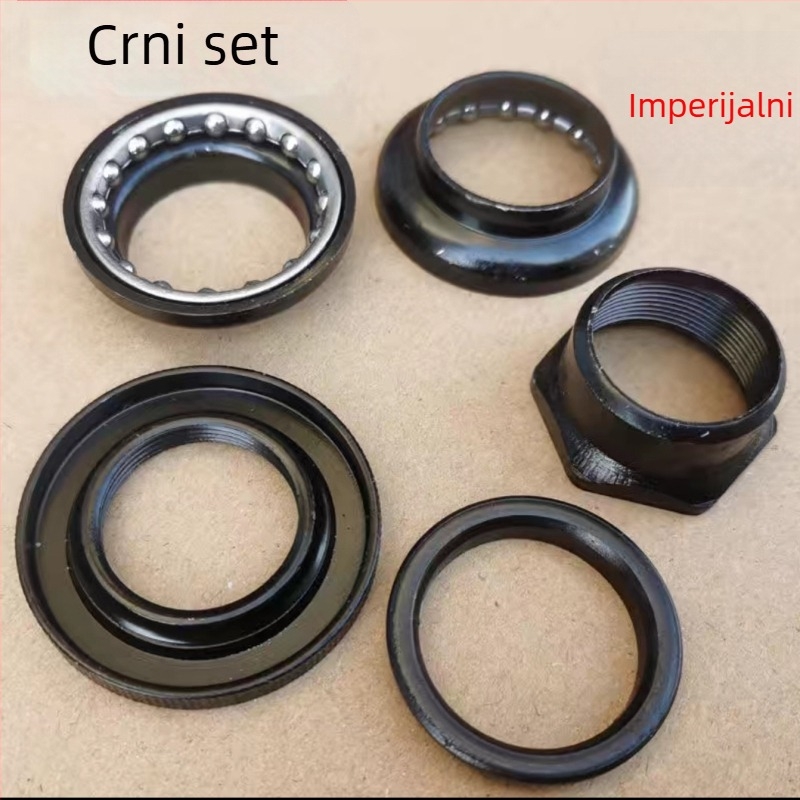 Pet ili sedam zdjela set za bicikl, prednja vilica, imperialne/metričke dimenzije