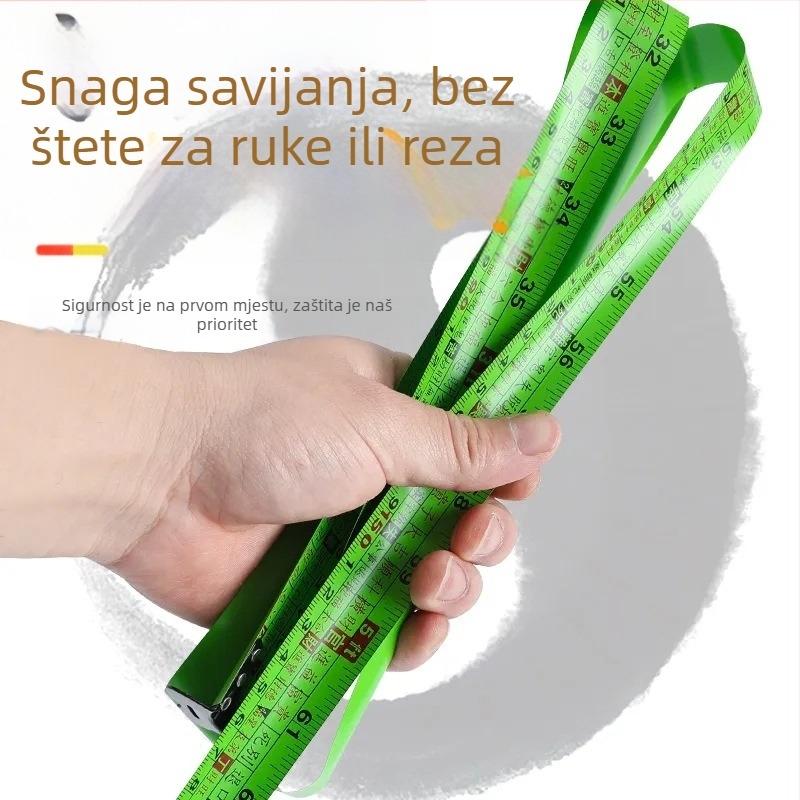 Feng Shui mjerenje traka s fluorescencijom, debela i otporna na habanje, precizna skala