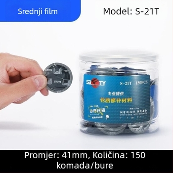 Siford film za popravak guma – kaučuk, za automobile, hladni popravni film
