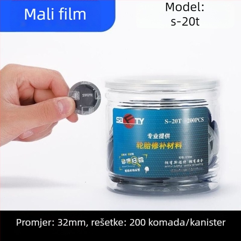 Siford film za popravak guma – kaučuk, za automobile, hladni popravni film