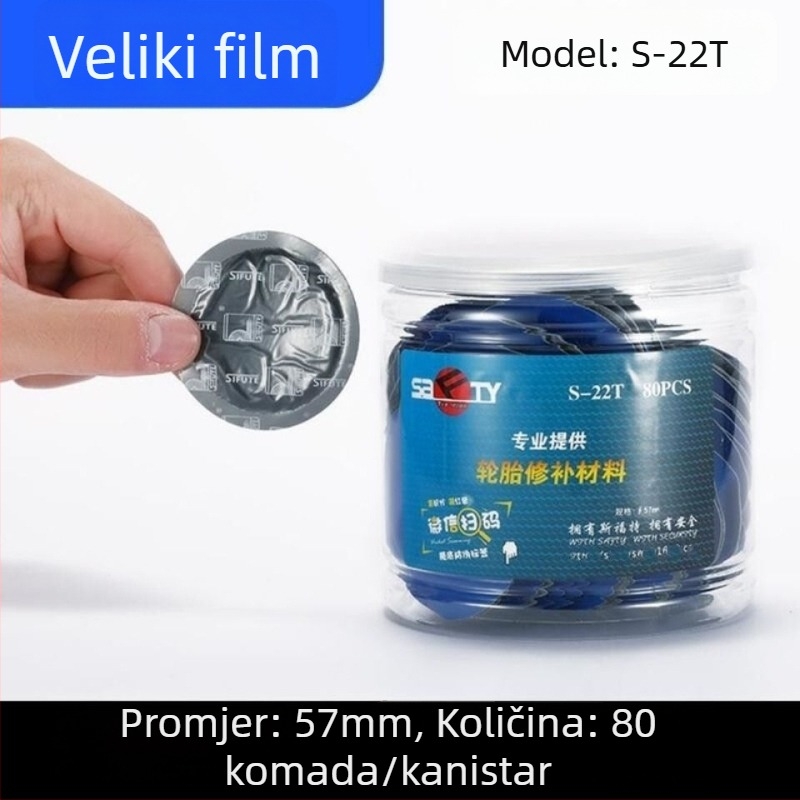 Siford film za popravak guma – kaučuk, za automobile, hladni popravni film