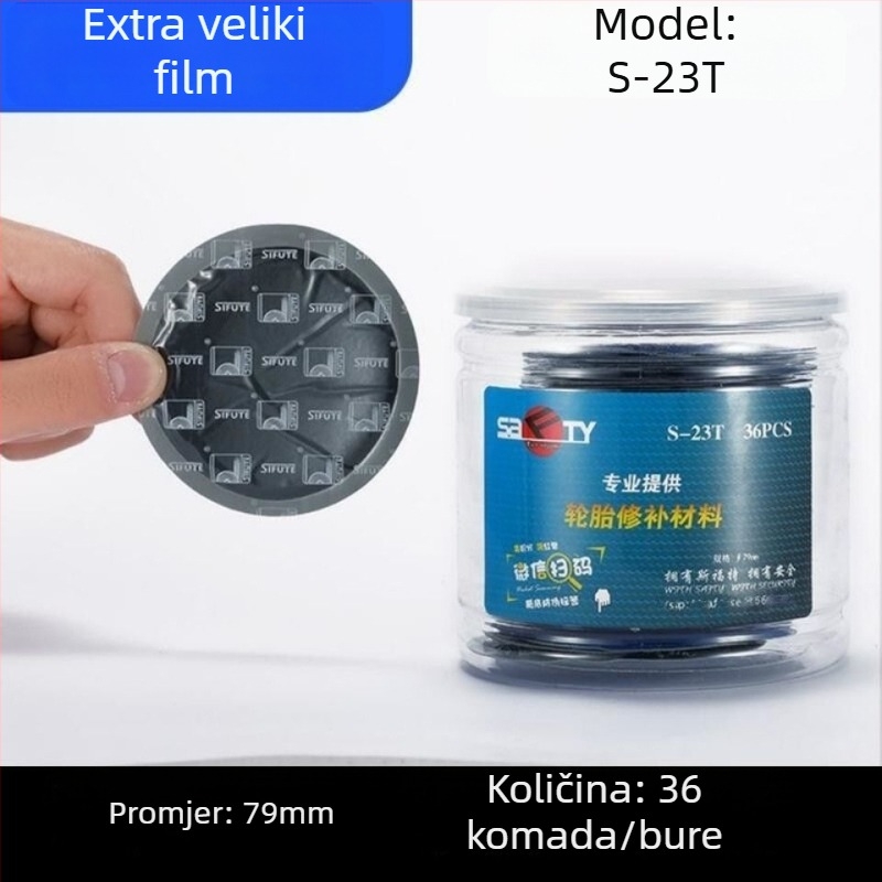 Siford film za popravak guma – kaučuk, za automobile, hladni popravni film