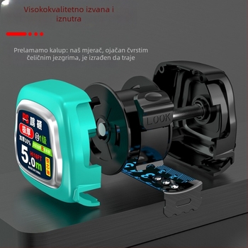 Pengshuo mjeraća traka – debela i tvrdo kaljena metalna traka za kućnu upotrebu, otpornost na pad, otporna na habanje