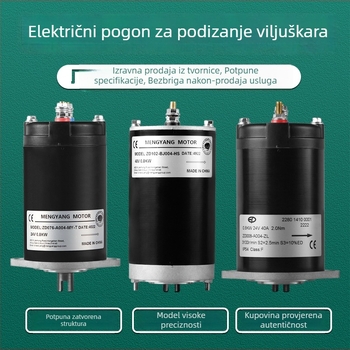 Električni viljuškar — hidraulični motor podizanja, 24V, 2,2 kW, za paletni viljuškar