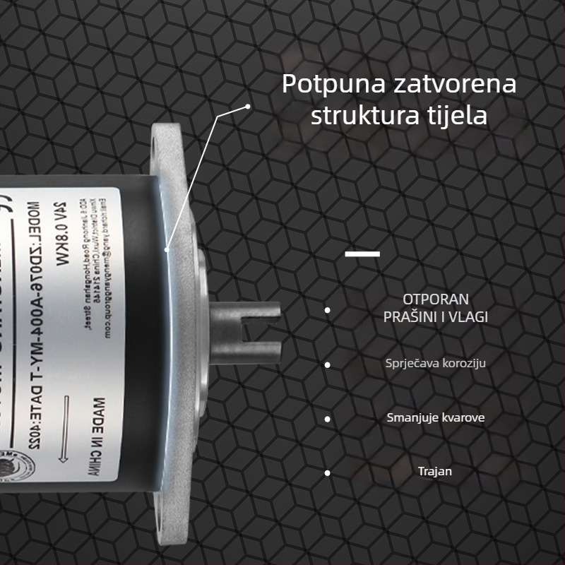 Električni viljuškar — hidraulični motor podizanja, 24V, 2,2 kW, za paletni viljuškar