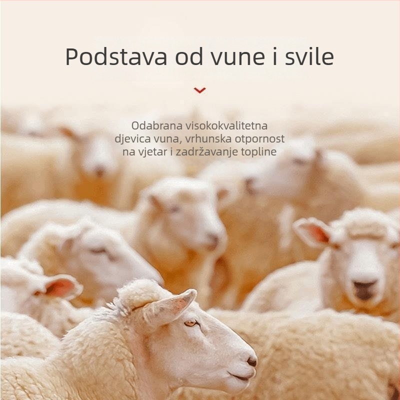 Komplet toplinskog donjeg za par iz kašmira, vune i svile, bez šavova, gornji dijelovi za jesen/zimu