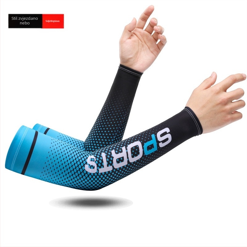 Ice Silk rukavi za ruke, UV zaštita, unisex, za vožnju i biciklizam, ljeto 2023