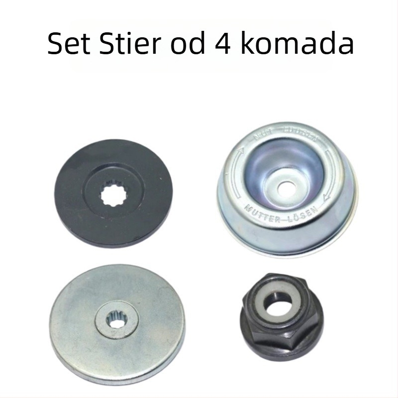 Glava za kosilicu s čeličnim žicom – uklanja korov, mahov i hrđu; Dajia wang