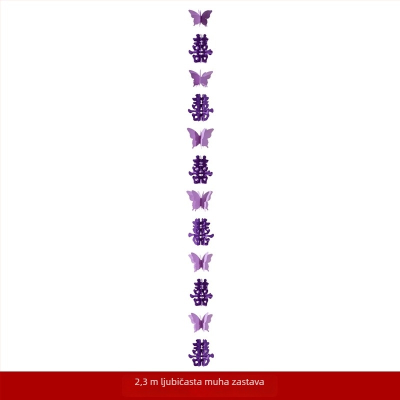 Rekviziti za vjenčanje za fotografije – dugačak pojas sa simbolom dvostruke sreće, filc materijal, brend Xiyouji, kategorija sretan natpis, nije uvezen