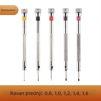 Set alata za popravak satova – odvijači s ravnim i krunskim vrhom, uklanjanje stražnjeg poklopca, podešavanje kaiša (Brand: Unique)