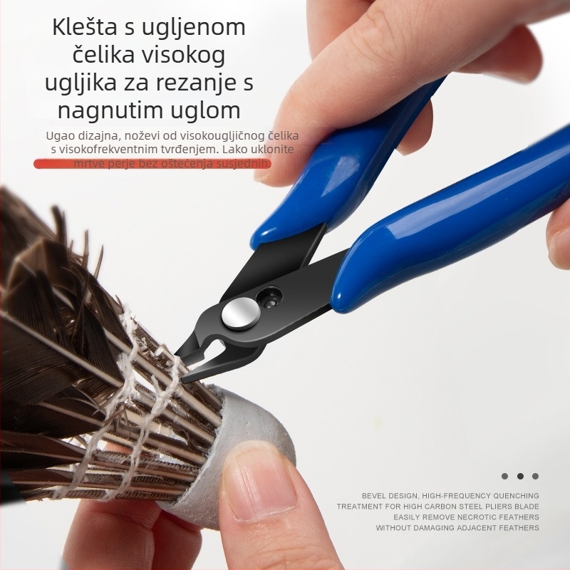Set alata za popravak reketa za badminton, 9-dijelni set, kutija s alatima, za kućnu upotrebu