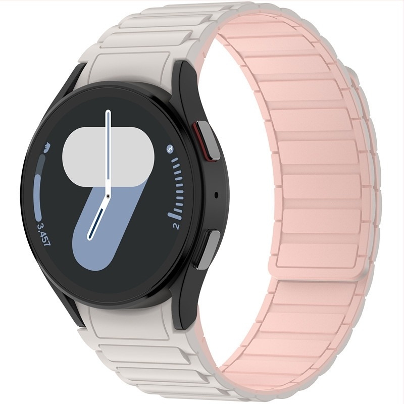 Silikonska narukvica za sat s magnetskom kopčom, 18/20/22 mm, kompatibilna sa Samsung Galaxy Watch