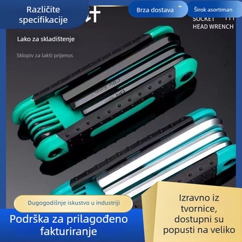 Set unutarnjih šesterokutnih ključeva – Chromium Vanadium Alloy Steel, unutarnji šesterokut, Brend: Other
