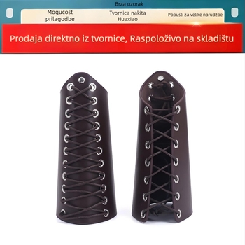 Kožni štit za ruku srednjeg vijeka i narukvica viteza — za odrasle, cosplay dodatak, Punk Halloween, proljeće 2025 (Brand: Other; Kategorija opskrbe: Spot goods; Dobna skupina: Odrasli; Sezona: Proljeće 2025)