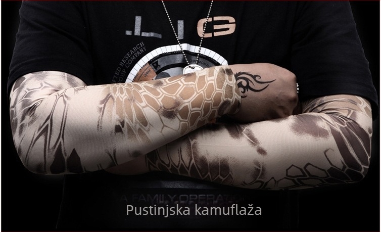 Chief Outdoor Arm Sleeves s Python uzorkom – UV zaštita, Ice Silk materijal, Spandex/Lycra, ispis logotipa, prilagodba