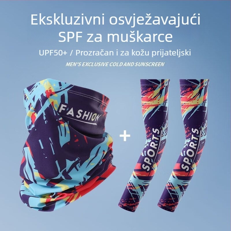 Rukavne navlake s Ice Silk za ljeto, UV zaštita, pogodne za ribolov, vožnju biciklom i vožnju automobilom; poliester preko 96%