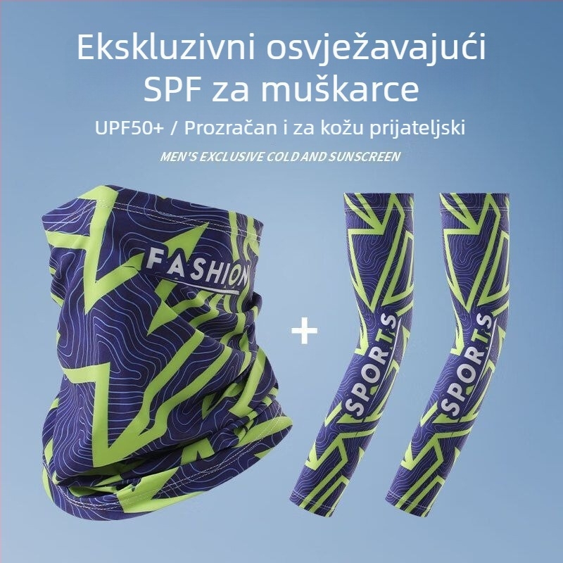 Rukavne navlake s Ice Silk za ljeto, UV zaštita, pogodne za ribolov, vožnju biciklom i vožnju automobilom; poliester preko 96%