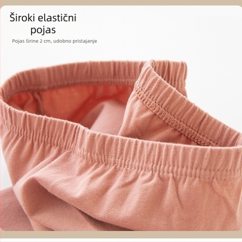 Set termo donjih rublja od 100% pamuka za žene, plus veličina, tanak jesenski top i hlače