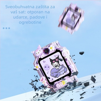 Zaštitni kućište za Little Genius pametni sat, Bright Boy marka, plastična narukvica, moderan stil, dizajn s crtanim likom