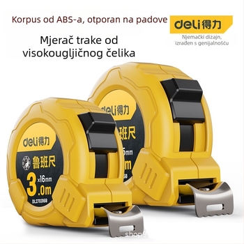 Lubanov mjerni alat za drvenarstvo – mjeračka traka Yin-Yang Feng Shui, autentičan visoko precizan debeli model