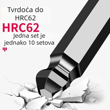 Bosite set šestougaonih ključeva – alati za odvijanje i odvijače, krom-vanadijska čelika / S2 čelik, nikl pločato