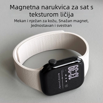 YLZ silikon narukvica za Apple Watch, magnetska kopča, sportski stil, kompatibilno s Apple i Huawei
