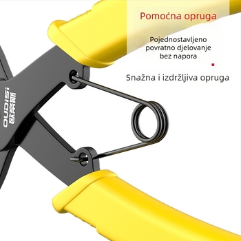 Klešta za circlip, 2-u-1, za unutarnje i vanjske circlip prstenove, demontaža i montaža