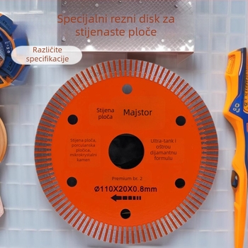 Diamantski disk za rezanje pločica – Link, za suho rezanje mramor pločica i keramičkih pločica, za kućnu upotrebu