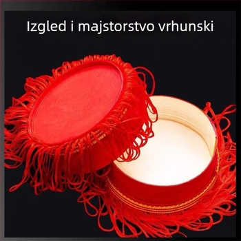 Rekvizit: kutija za cigarete za etničke dječje plesove, marka Hairpin flower, na skladištu, pogodno za djecu, ljeto 2025