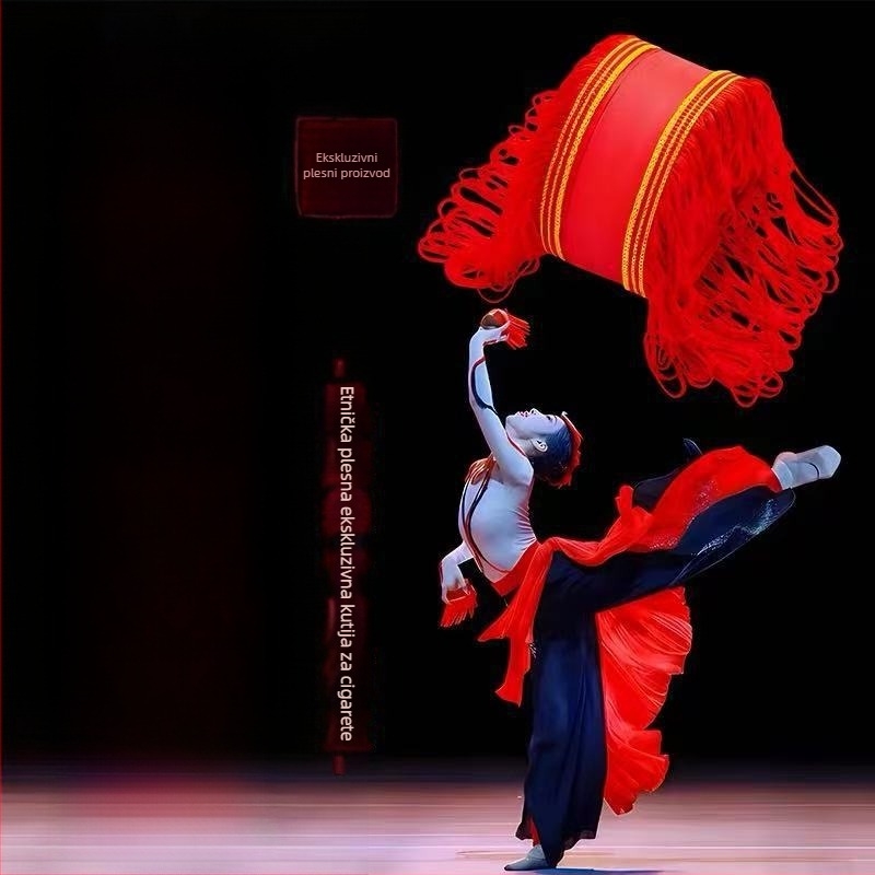 Rekvizit: kutija za cigarete za etničke dječje plesove, marka Hairpin flower, na skladištu, pogodno za djecu, ljeto 2025