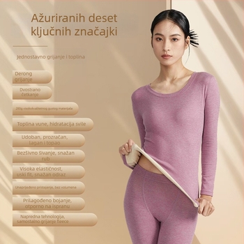 Derong termalni set donjeg rublja, poliester, debljina 201–250 g/m², oblikovanje tijela i zadržavanje topline
