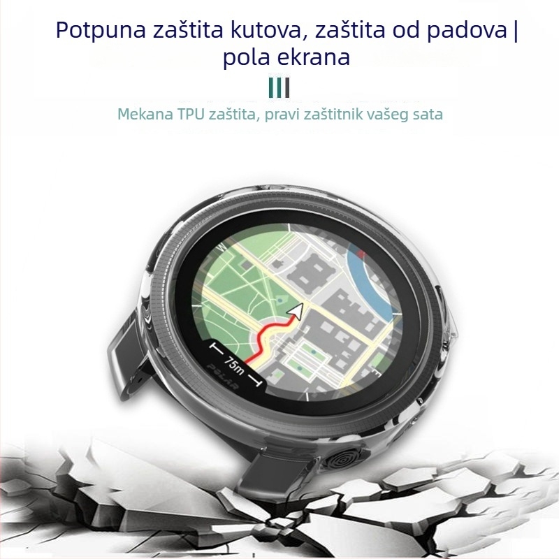 TPU zaštitni omotač za Polar Vantage V3 i Vantage M3; materijal: TPE/TPU; težina: 0,008 kg; pakiranje: biserne vrećice