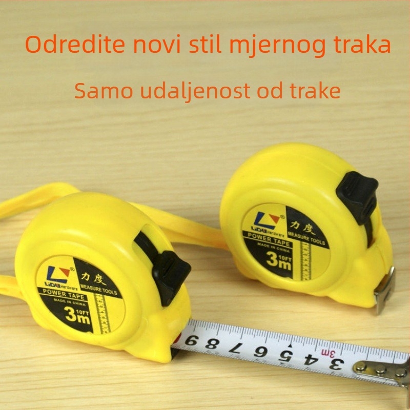 Plastična mjerna traka, metrički standard, tip: mjerna traka