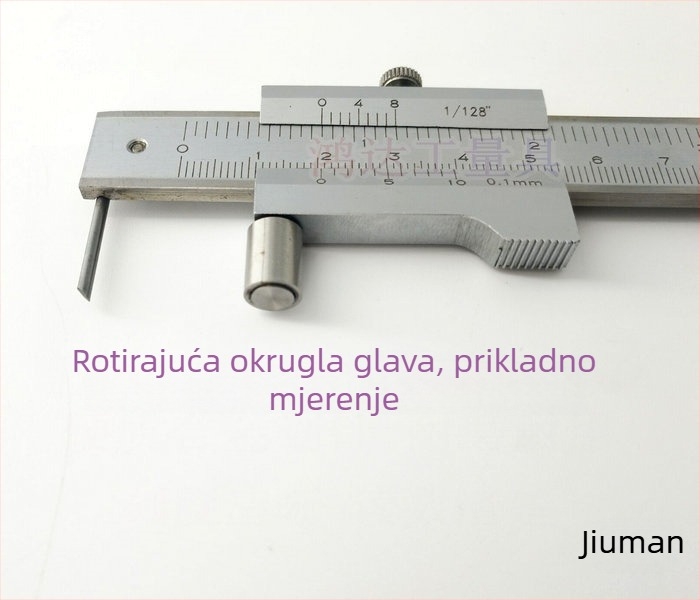 Vernier kaliper od karbidnog legura za paralelno graviranje, raspon 0-500 mm