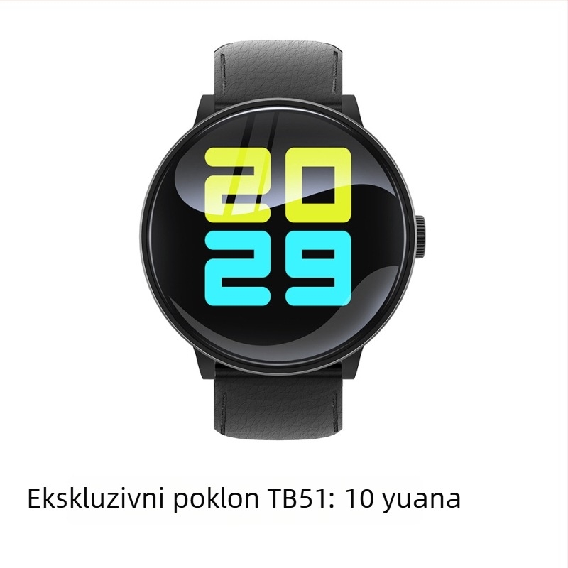 Pametni sat Bluetooth, mjerenje otkucaja srca, krvni tlak, SpO2 i praćenje sna.