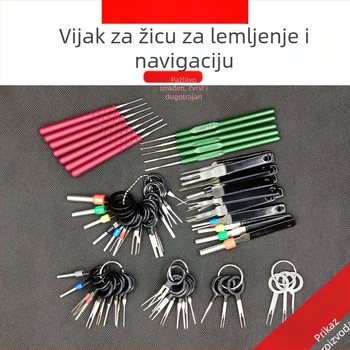 Alat za vađenje pinova automobinskog konektora – metalni, opća namjena (Metalni; Opća namjena)